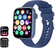 AMZSA Smart Watch Make & recieve Calls Sport Smart Watch Support Calls dial Text reminder 120+ Sport Modes Fitness Tracker Custom Watch Faces for android Phones Compatible with iPhone for Men Women