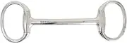 Lorina Mullen Mouth Eggbutt Snaffle (UK Size: 5in) (Silver)