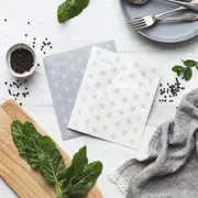 Sponge Cloths - Scandi Leaves - 2 pack - Ever Eco