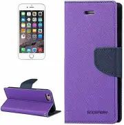 Goospery Fancy Diary iPhone 12 Pro Max - Purple/Navy