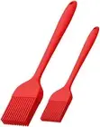 Silicone Basting Brush 2 Pcs Pastry Brush for Oil, BBQ, Grill Barbecue Sauce