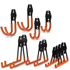 NNEDSZ 12-Pack Wall Mount Garage Hooks Tool Storage Workshop Organiser Heavy Dut