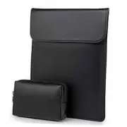 Laptop Sleeve Case Cover Compatible with MacBook Air 13.6/13 M2 13 Inch Black