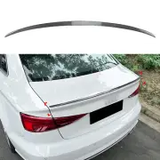 1pc Rear Spoiler Lip Wing For Audi A3 S3 8V Sedan 2014-2020 2015 16 CB Look (for: Audi)