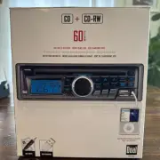 Dual 60 watts peak (15 x 4) In Dash Receiver AM/FM/CD/CD-R/CD-RW USB Port Aux BT