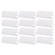 12Pcs Camping Picnic Party Plastic Table Cloth Cover Skirt Clips Holder Clamps