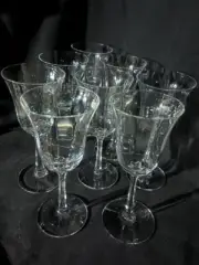 Lenox Allure Optic set of eight 6.5-inch fine crystal wine glasses