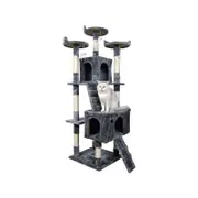 Furtastic 170cm Cat Tree Scratching Post - Dark Grey