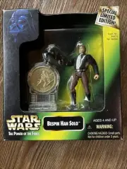 Star Wars Han Solo Millennium Minted 1997 3.75" Action Figure w/ Collector Coin