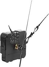 TEHAUX Retro Clock Mechanism Replacement Battery Operated Novelty Clocks Backwards Long Shaft
