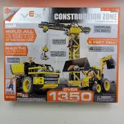 HEXBUG VEX CONSTRUCTION ZONE CRANE WITH 2 VEHICLES