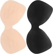 [NOLITOY] 2pcs Bra Pads Inserts Bra Padding Inserts for Dresses Breast Pads Comfortable Breathable Design