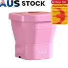 Foldable Washing Machines Household Mini Small Portable Washer for Panties (EU)