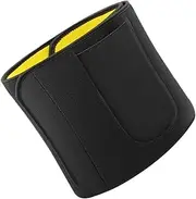 Comfortable Unisex Sports Waist Strap Breathable Fitness Belt Running Waist Belt Black