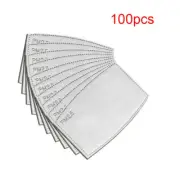 100Pcs PM2.5 Activated Carbon Filter For Washable reusable cotton face mask