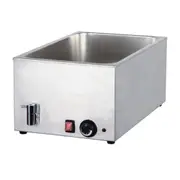 CookRite Bain Marie with Mechanical Controller and Drain 8710 - 8710-SM