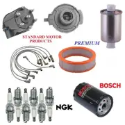Tune Up Kit Filters Cap Wire Spark Plugs For CHEVY ASTRO V6 4.3L, VIN (Z) 92-94