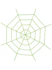 Creepy Crawly Stretchy Fabric Spider Web