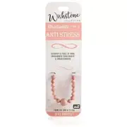 Wishstone Collection Rhodonite Bead Bracelet