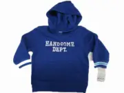 Carters "Handsome Dept." long sleeve hoodie shirt BRAND NEW! SIZE 9 MONTHS