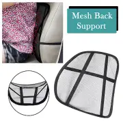 Car Seat Lumbar Back Support Cushion For Office Chair Posture Corrector Mesh