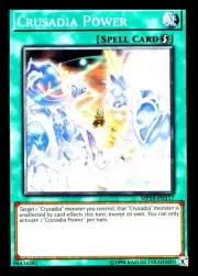 A139 YUGIOH SPELL CRUSADIA POWER MP19-EN117