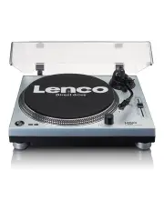 Lenco Professional Direct-Drive Turntable in Metallic