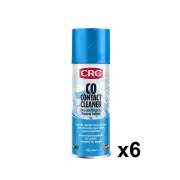 6 x CRC CO Contact Cleaner 350g Aerosol High Purity Cleaning Solvent