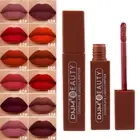 Waterproof Matte Chocolate Lip Gloss Long Lasting Liquid Lipstick Lip Glaze AU <