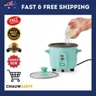 Mini Rice Cooker Travel 1.5 Cup Non-Stick Household 300mL Steamer Warm Function*