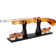 Shotgun Whiskey Decanter Set - Limited Edition - 800 ml & 4 12oz Bullet Glasses
