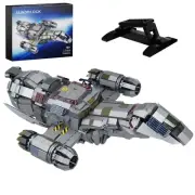 Serenity Spaceship Building Blocks Set, Space Wars Ship Model Kit, Compatible...