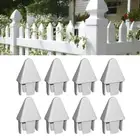 8 Pieces Picket Fence Caps 3inchx0.88inch Picket Caps for Home Outdoor