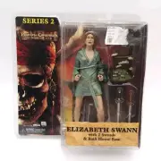 Pirates of the Caribbean Series 2 Elizabeth Swann 7" Action Figure Disney Neca