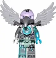 Genuine LEGO Legends of Chima VORNON - Flat Silver Armor Minifig loc112 **NEW**