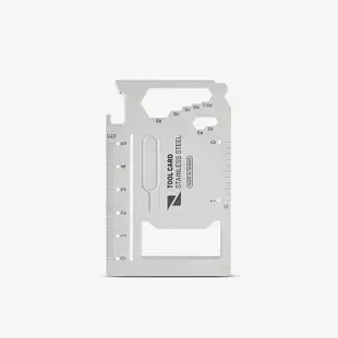 【ZENLET】Tool Card 不鏽鋼工具卡 銀色｜趣買購物旅遊生活館