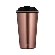 Avanti Go Cup Insulated Coffee Tea Stainless Steel Mug - Rose Gold - 410ml