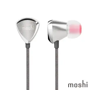Moshi Vortex 2 漩音入耳式耳機 中高音 低音 Integra 被動抗噪 編織線 有線耳機