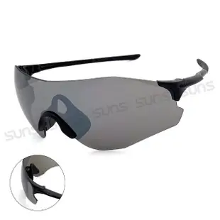 【SUNS】大框防爆運動太陽眼鏡 經典黑 防滑頂規墨鏡 S502 抗UV400(採用PC防爆鏡片/安全防護/防撞擊)