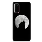 Moon Howling Wild Wolf Case Cover For Samsung Galaxy S23 S22 Plus Ultra S21+ S20