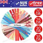 10PCS Nylon Zippers Sewing Tool Edge Puller Tailor Zipper Mixed Color 20-35 cm
