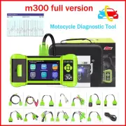 Full OBD2 Diagnostic Scanner Tools Clear Fault Code Print Heavy Duty Motorcycle
