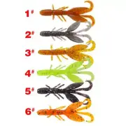 Simulation Carb/shrimp Soft Bait Soft Worm Bait Bionic Fishing Bait Fishing Lure
