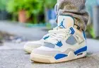 2024 Retro Military Blue Jordan 4’s