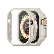 For Apple Watch Ultra,49-mm Case,Ultra-Durable Lightweight Bezel Cover,Grey