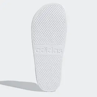 【adidas 愛迪達】ADILETTE AQUA 白 男女鞋 拖鞋 防水 休閒(F35539 ★)