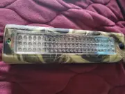 MOSSY OAK SHADOW GRASS BLADES 72 LED WORK LIGHT W HANGER AND MAGNETIC BACK NEW