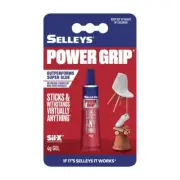 Selleys Power Grip Gel - Out Performs Super Glue - 4g