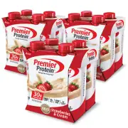 Premier Protein Shake, Strawberries & Cream, 30g Protein, 11 Fl
