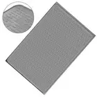Sleek Design Silicone Cooktop Protector Mat in Grey Color 28x20 Inch Size